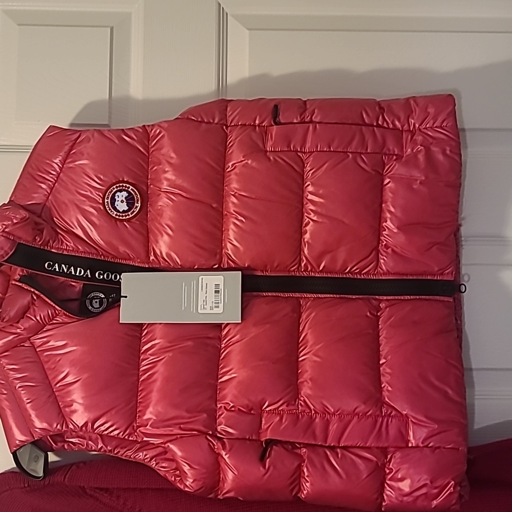 Canada Goose Vest Summit Pink Rose Sommet Size M